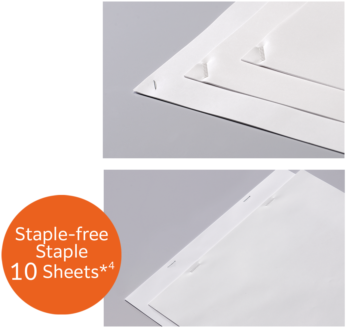 Staple-free Staple 10 Sheets