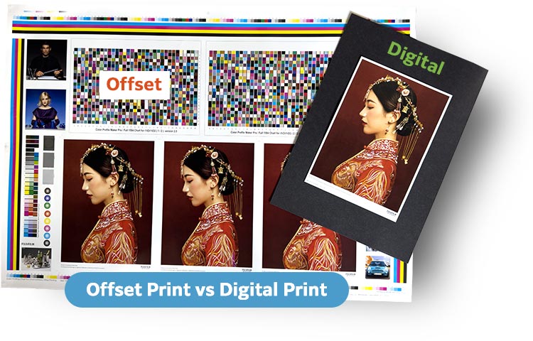 Offset Print vs Digital Print